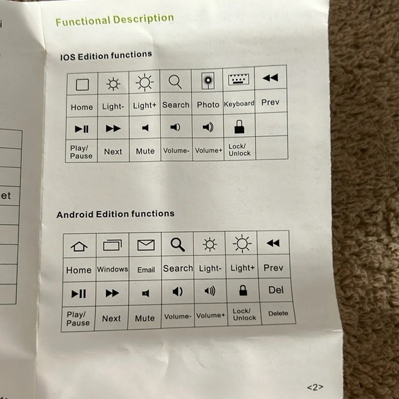 Sparin Ultra Slim Mini Bluetooth Wireless Keyboard for Samsung Enabled Tablets - Picture 7 of 7